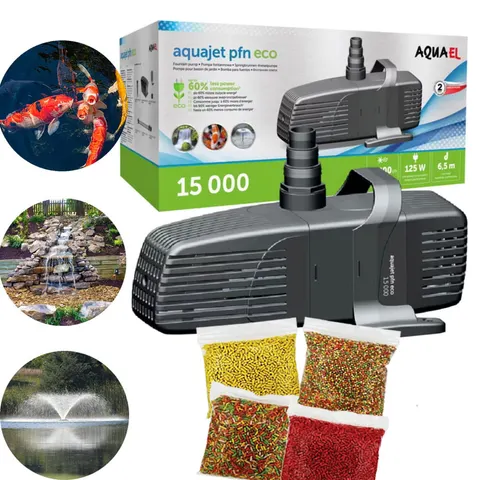 Aquael PFN 15000 ECO 125W Pompa Do Oczka Kaskady
