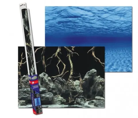 Aqua nova tło dwustronne roots / water s 60/30cm