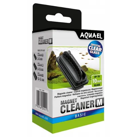 Aquael Czyścik Magnetyczny do Akwarium M do Szyb 6-10mm