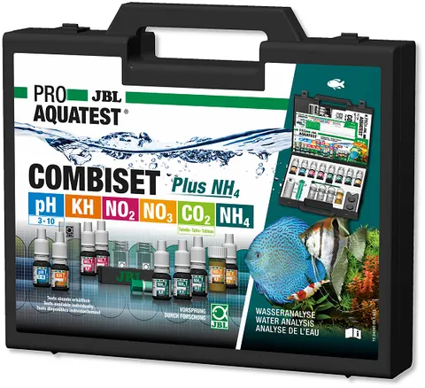 JBL ProAqua test CombiSet Plus NH4 testy walizka