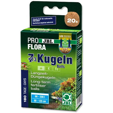 Jbl 7+13 kugeln nawóz kulki dla roślin do podłoża