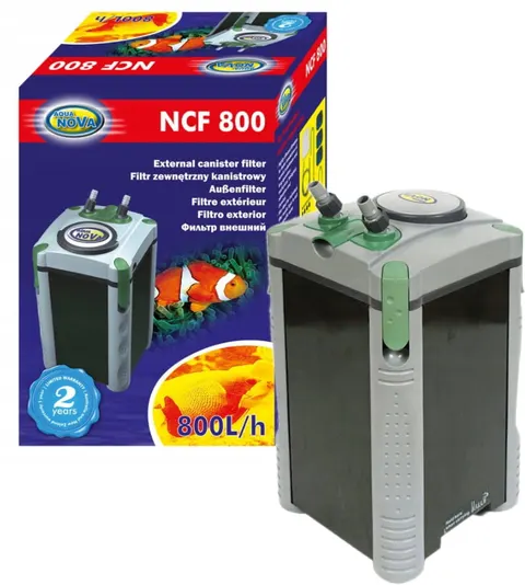 Filtr Kubełkowy Aqua Nova NCF-800 Do Akwarium 100-200l