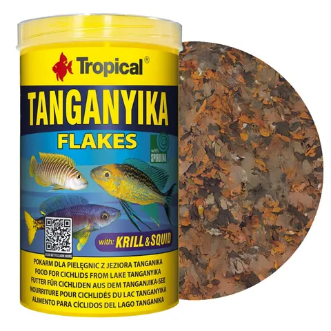 TROPICAL TANGANYIKA FLAKES 1000ML/200G 77216