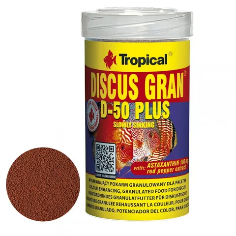TROPICAL DISCUS GRAN D-50 PLUS 1000ML 61616
