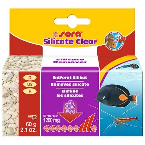 Sera SILICATE CLEAR 60g Wkład Usuwa Krzemiany