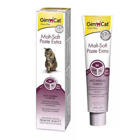 GimCat MALT SOFT EXTRA Pasta odkłaczająca dla kotów 200g