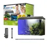 Aquael Zestaw Akwarium Leddy XL 60 Day&Night 72l Czarne z Pokrywą LED