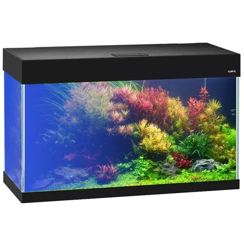 AQUAEL OPTI SET 125L 81x36x51 zestaw akwarium LED CZARNY 2.0