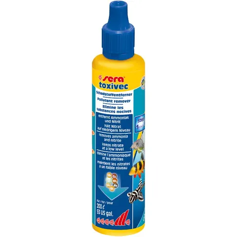 Sera toxivec 50ml usuwa amoniak i toksyny