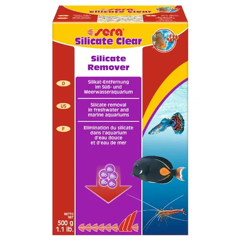 Sera silicate clear 500g wkład na okrzemki