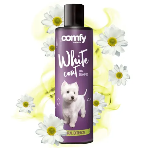 Comfy Szampon dla Psów Jasnowłosych Białych 250ml