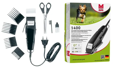 Moser 1400 Maszynka dla Psów Zwierząt Zestaw
