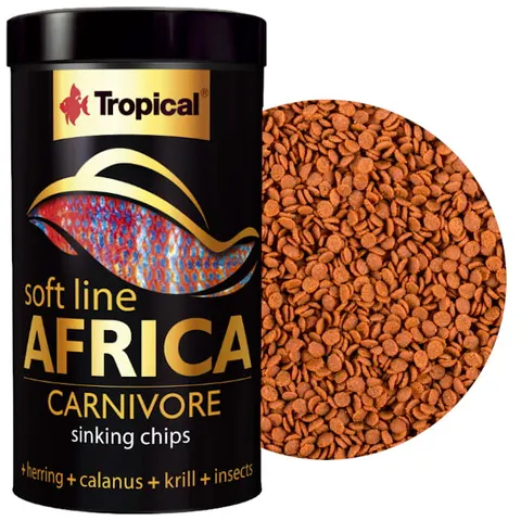 Tropical soft line africa carnivore 100ml chips