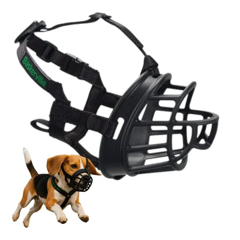 Baskerville Kaganiec Fizjologiczny Czarny Plastyczny Ultra Muzzle rozm. 3 Beagle