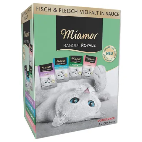 Miamor Karma Mokra Ragout Royale w Sosie MIX SMAKÓW 12x100g