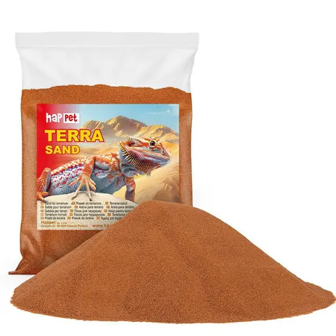 Happet Piasek do terrarium czysty czerwony 1kg