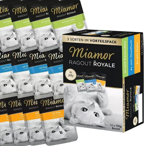 Miamor Karma Mokra Ragout Royale w Galaretce MIX SMAKÓW 12x100g