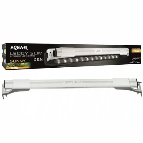 AQUAEL LEDDY Slim Sunny D&N 36W BELKA LED 100-127cm Biała