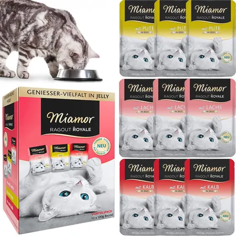 Miamor Karma Mokra Ragout Royale w Galaretce MIX SMAKÓW 12x100g
