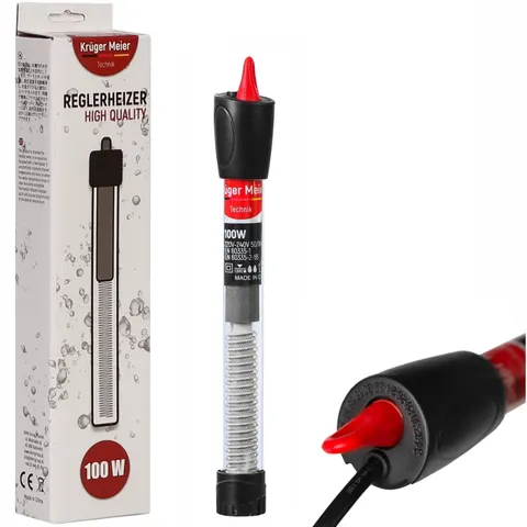 Grzałka z termostatem 100w do akwarium 70-150l