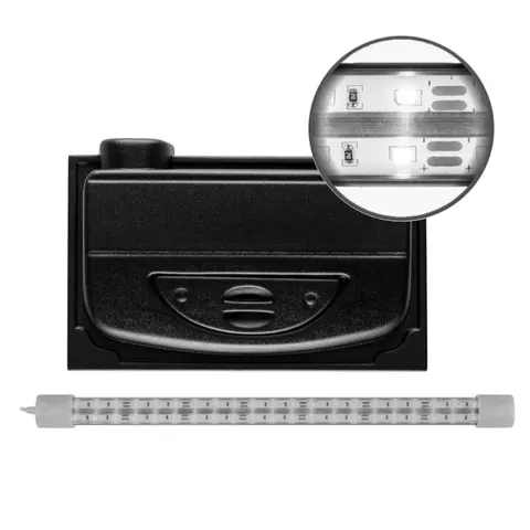 DIVERSA Selecto POKRYWA 50X30 PROSTA LED 8W CZARNA