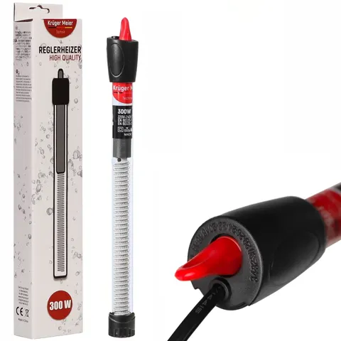 Kruger Meier Grzałka 300W z termostatem do akwarium do 450l