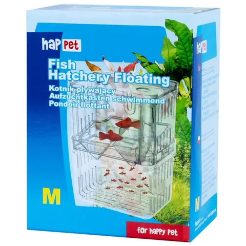 Happet Kotnik plastikowy dla Ryb rozm. M 10x7x13cm