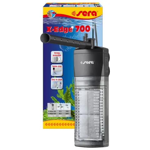 Sera X-Edge 700 Filtr Wewnętrzny Narożny do Akwarium do 300l 8,5W
