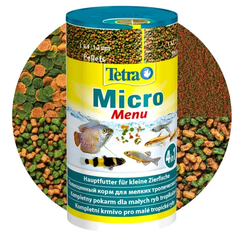 Tetra Micro Menu 100 ml pokarm dla małych ryb