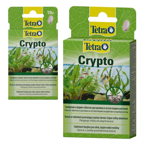 Tetra crypto 10 tabl. nawóz dla roślin akwariowych