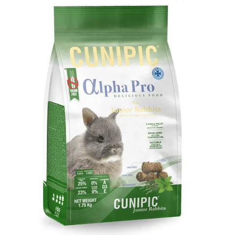 CUNIPIC ALPHA PRO JUNIOR RABBIT KARMA DLA MŁODYCH KRÓLIKÓW 1,75kg