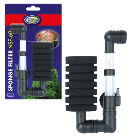 Filtr gąbkowy do akwarium 5-50l aqua nova nsf-60l