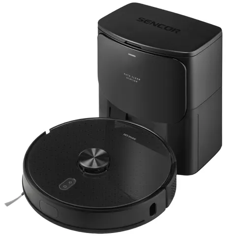 Sencor SRV 9185BK - Powystawowy - Robot sprzątający z funkcją mopowania