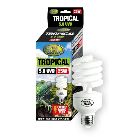 Żarówka UVB-25W 5.0 Tropica do terrarium Reptile