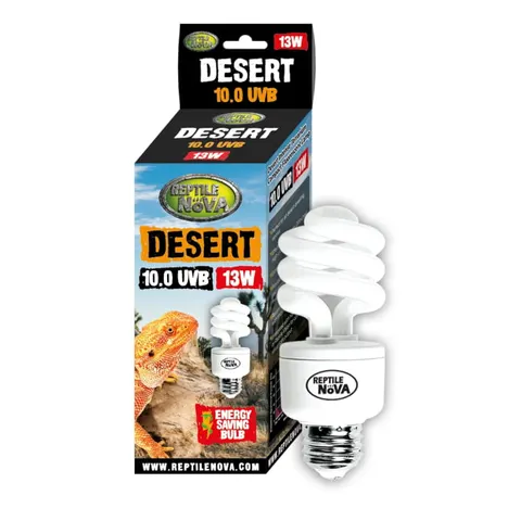 Żarówka UVB-13W 10.0 Desert do terrarium Reptile