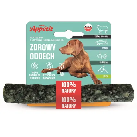 Comfy Appetit Gryzak Przysmak dla Psa Paluch Zdrowy Oddech 15cm 35g