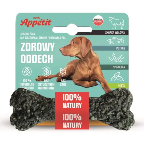 Comfy Appetit Gryzak Przysmak dla Psa Kość Zdrowy Oddech 12cm 55g