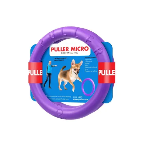 Collar Puller Micro 12,5cm Zestaw Ring do Ćwiczeń dla Psów Małych Ras 6489