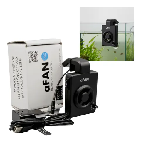 AquaLighter aFAN PRO Cooler Wentylator do Akwarium do 100l z TREMOSTATEM 1,9W