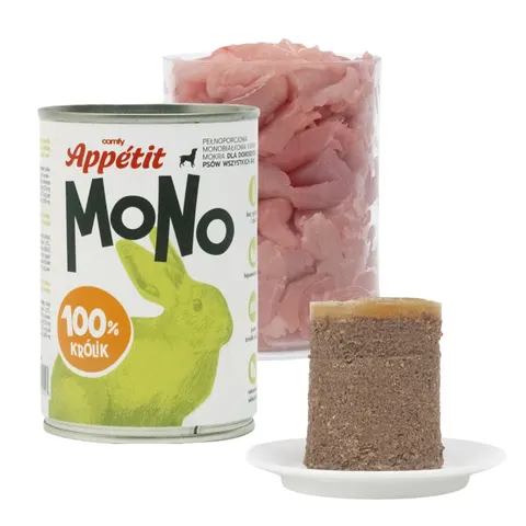 Comfy Appetit Monobiałkowa Karma Mokra dla Psa Królik 400g