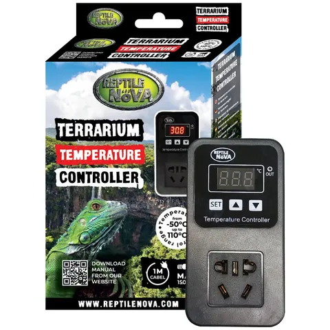 Kontroler temperatury do terrarium od -10 °C do 110°C