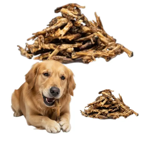 ideaPet Naturalny Przysmak Gryzak dla Psa Kurze Łapki 1kg