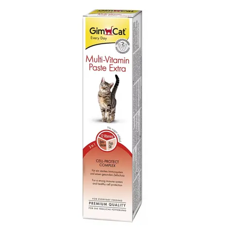 GimCat MULTI-VITAMIN EXTRA Pasta z Witaminami Witaminowa dla Kotów 200g