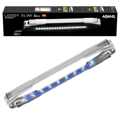 Aquael Leddy Slim PC 10W Sunny D&N Biała Lampa LED do Akwarium 50-70cm