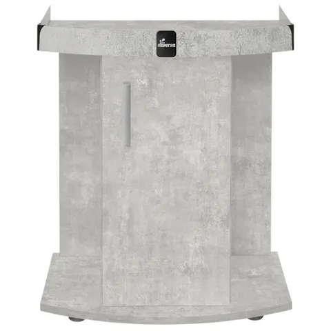 Szafka pod Akwarium Profilowane Owalne Comfort 60x30x67cm Beton
