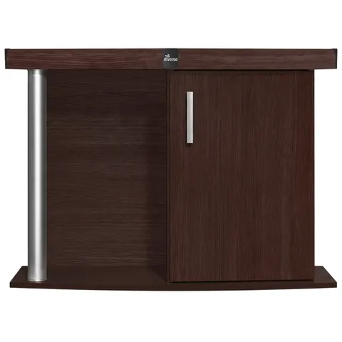 Szafka pod Akwarium Profilowane Owalne Comfort 80x35x67cm Wenge