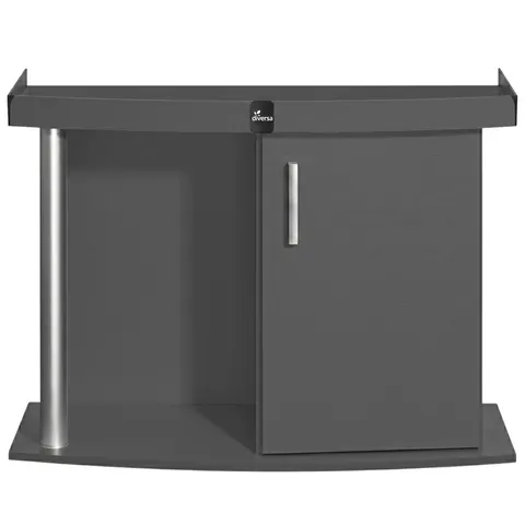 Szafka pod Akwarium Profilowane Owalne Comfort 100x40x67cm Grafit