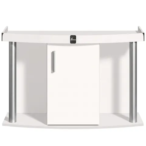Szafka pod Akwarium Profilowane Owalne Comfort 120x40x67cm Biała