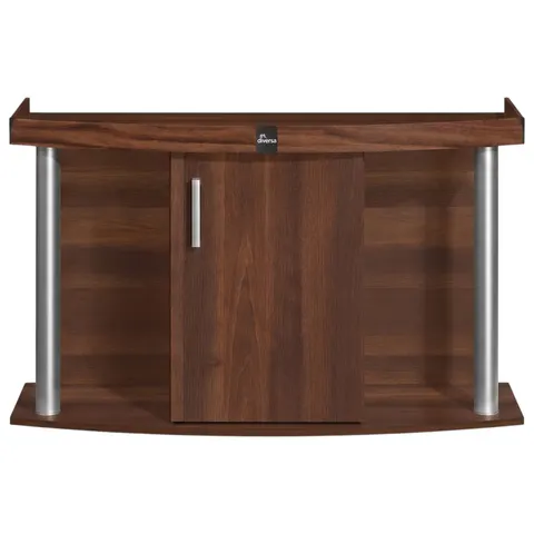 Szafka pod Akwarium Profilowane Owalne Comfort 120x40x67cm Orzech