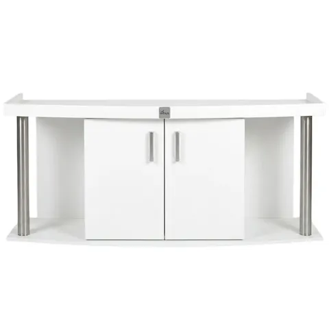 Szafka pod Akwarium Profilowane Owalne Comfort 150x50x67cm Biała